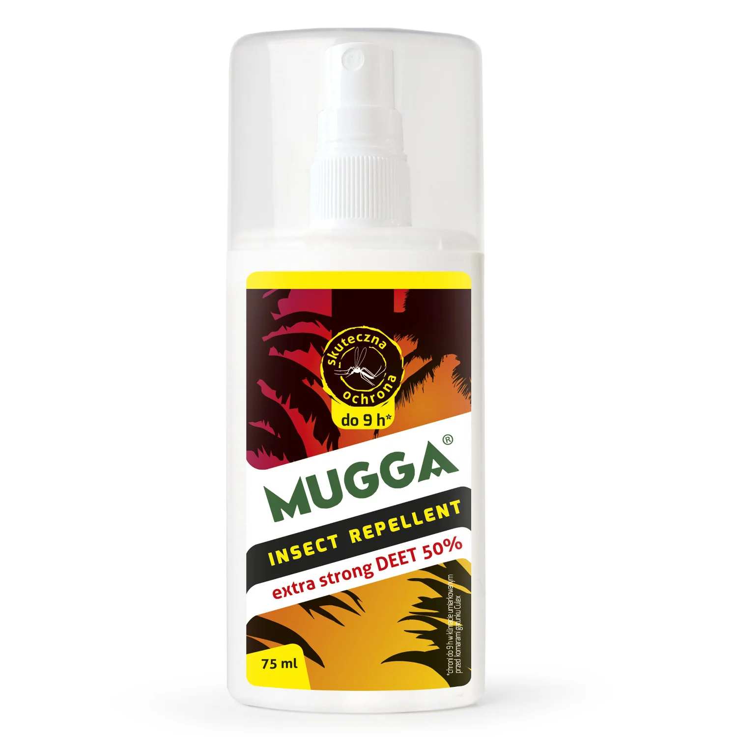 Mugga Strong 50% DEET spray 75 ml